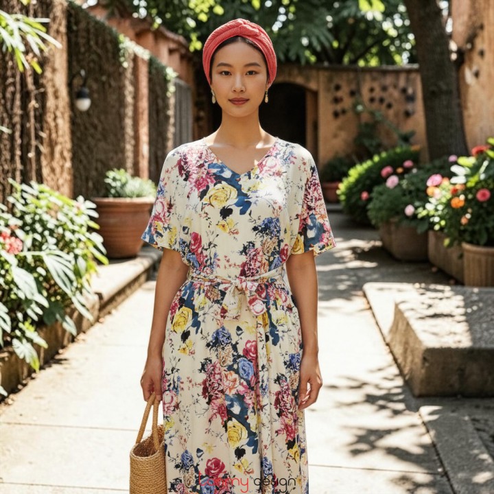 Váy Noe'mie Dress 26 lụa nhân tạo